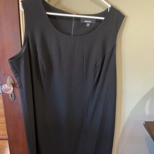 Black sheath dress